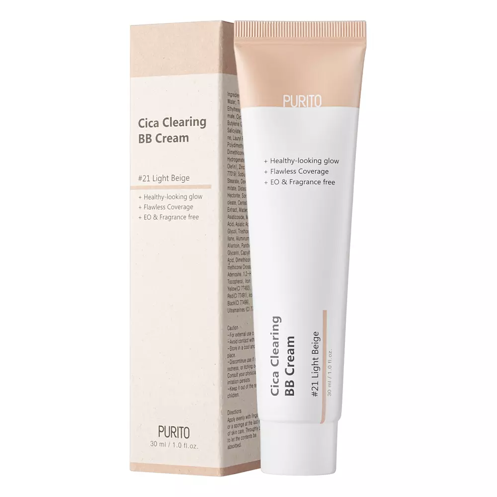 PURITO Cica Clearing BB Cream - Kream