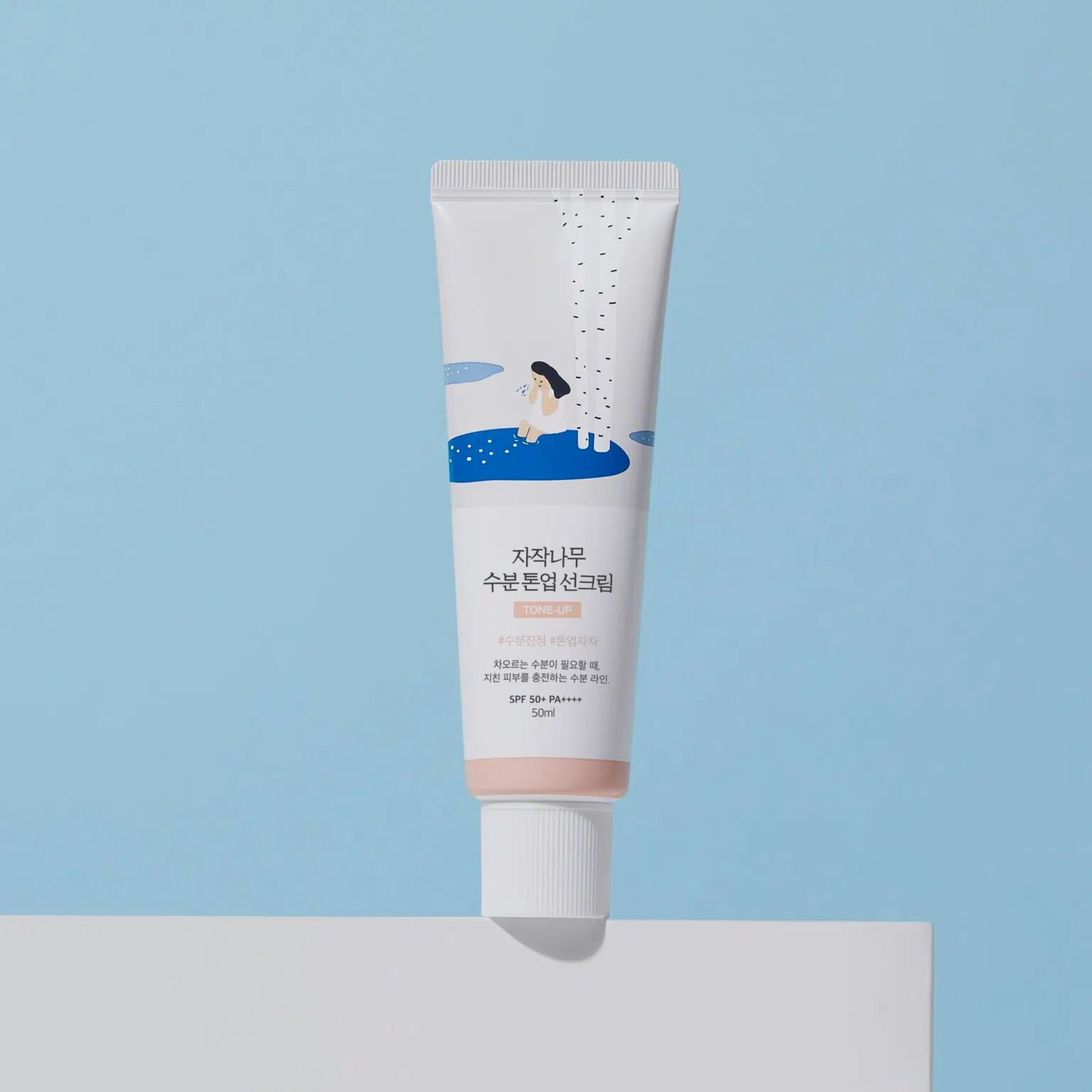 ROUND LAB Birch Juice Moisturizing Tone Up Sunscreen - Зображення 3