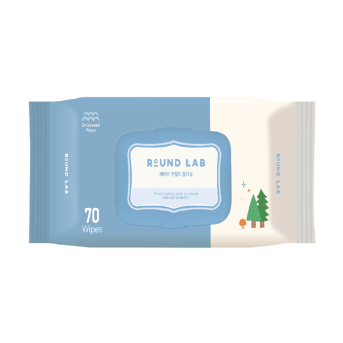 ROUND LAB Baby Mild Wet Wipes 70 ea
