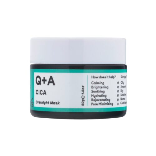 Q+A Cica Calming Overnight Face Mask 50g