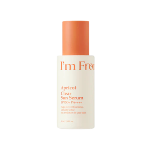 I'm from Apricot Clear Sun Serum SPF 50+
