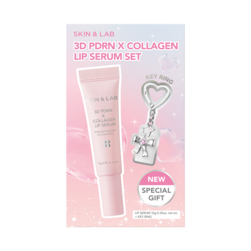 SKINLAB 3D PDRN × Collagen Lip Serum Set