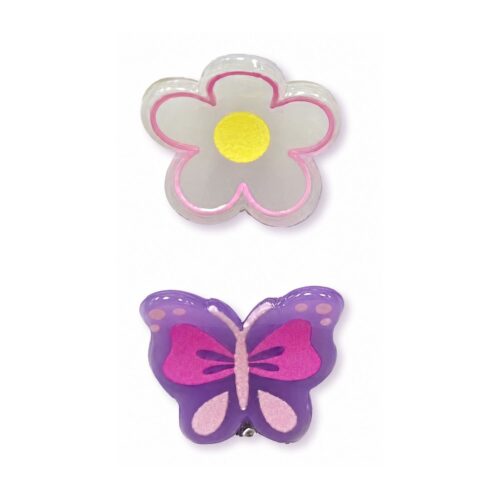 invisibobble CLIPSTAR GLOW KIDS Happy Flower