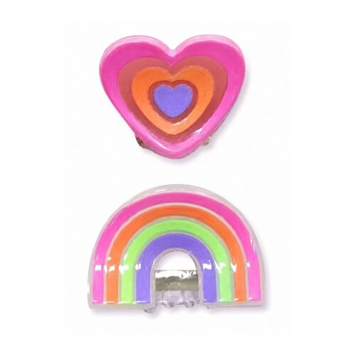 invisibobble CLIPSTAR GLOW KIDS Happy Heart