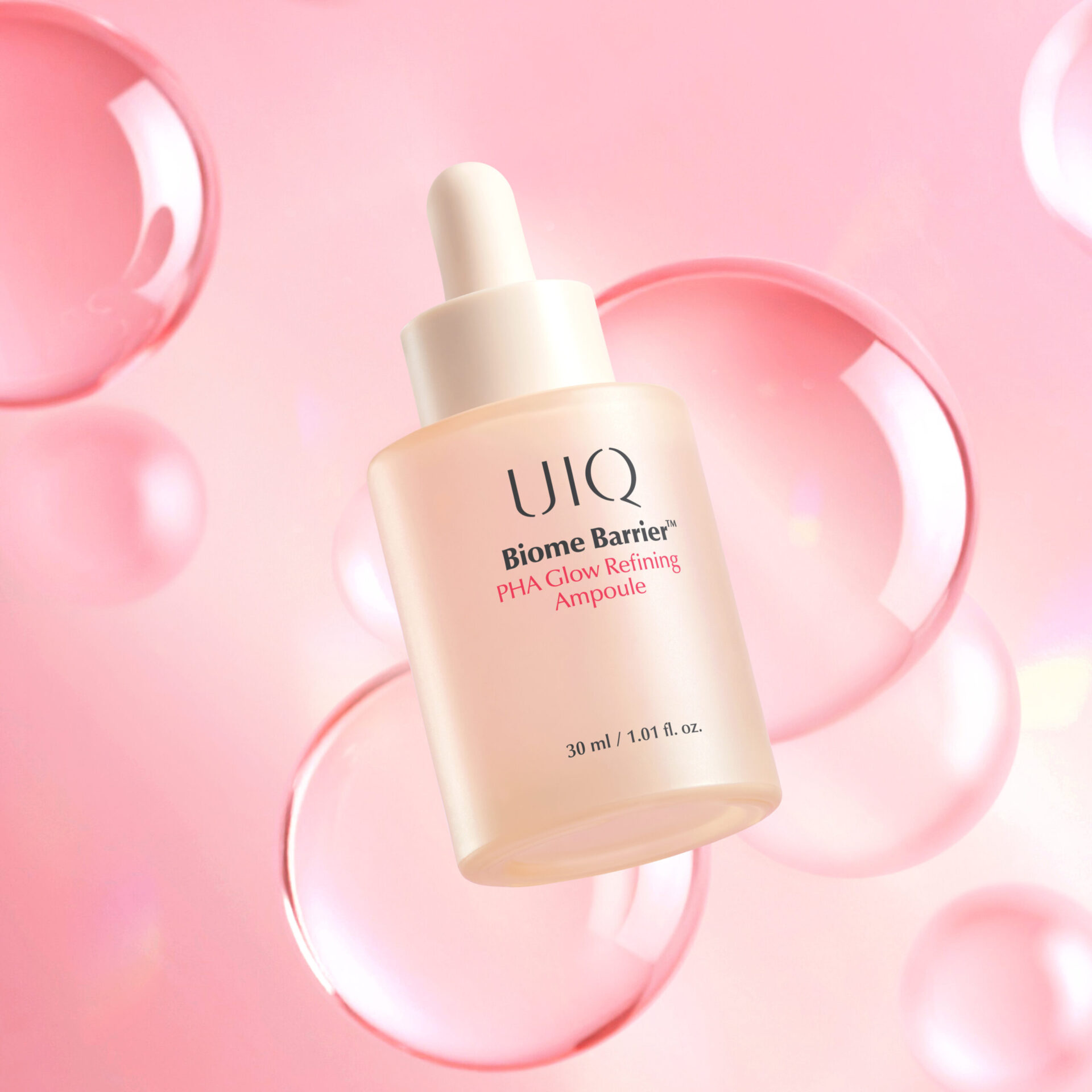 UIQ Biome Barrier™ PHA Glow Refining Ampoule 30 ml - Зображення 3