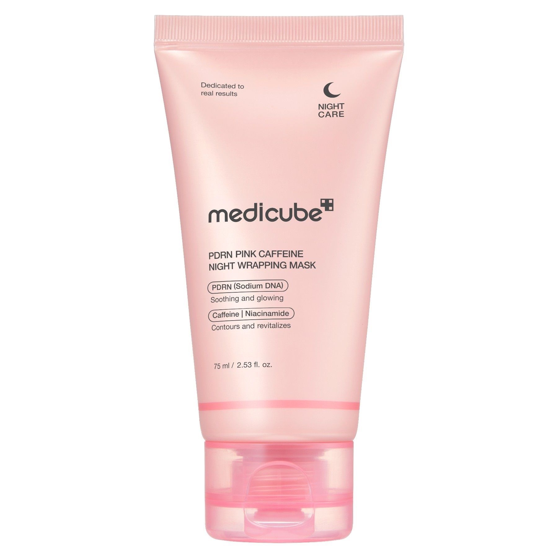 MEDICUBE PDRN Pink Caffeine Night Wrapping Mask 75 ml