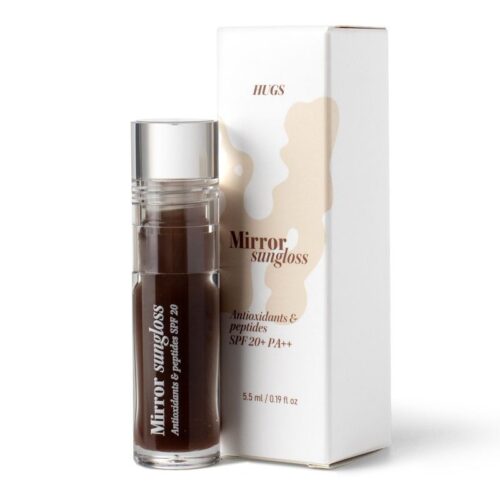 Hugs Mirror Sungloss Antioxidants & Peptides Cold Brew SPF 20+ PA++