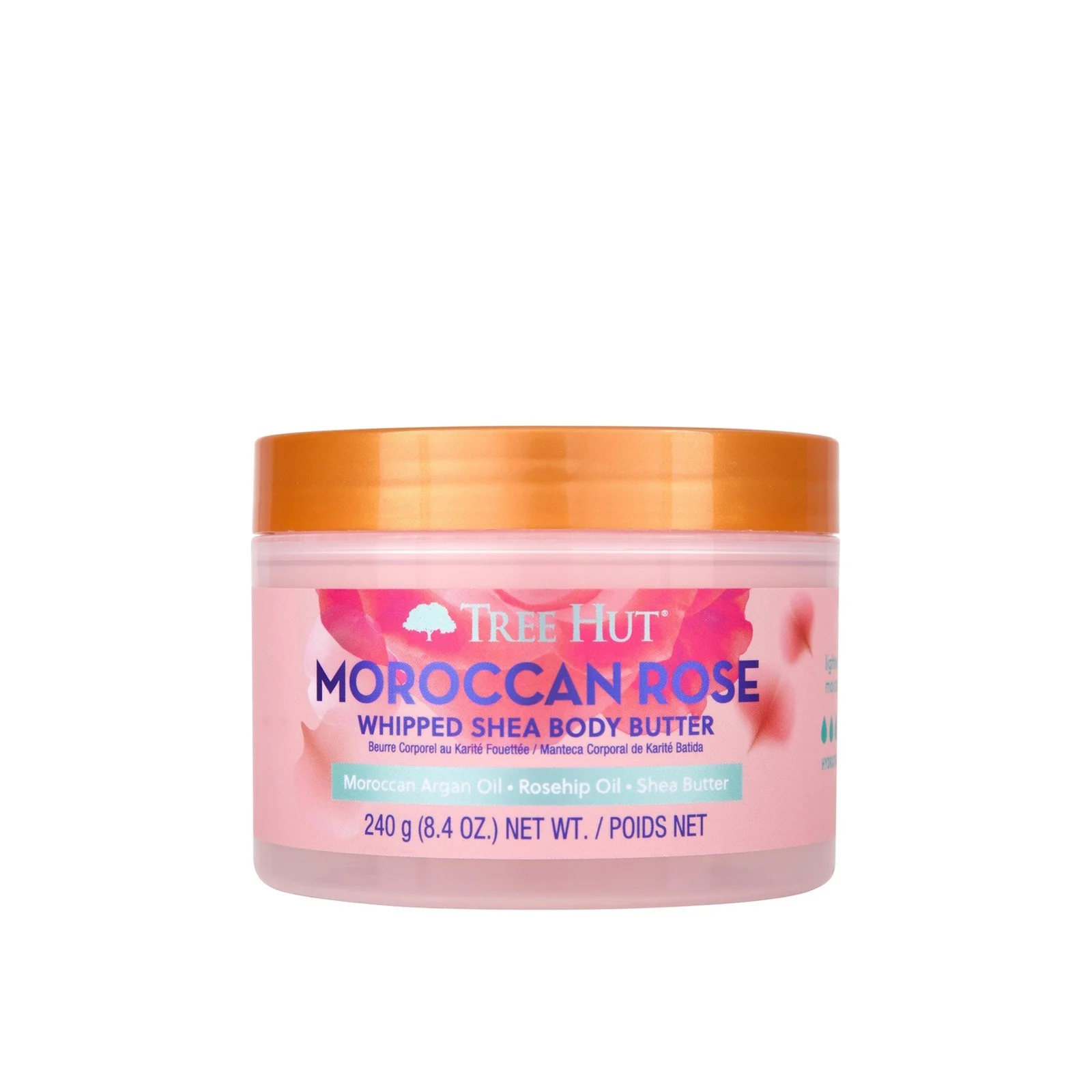 Tree Hut Moroccan Rose Whipped Body Butter 240g