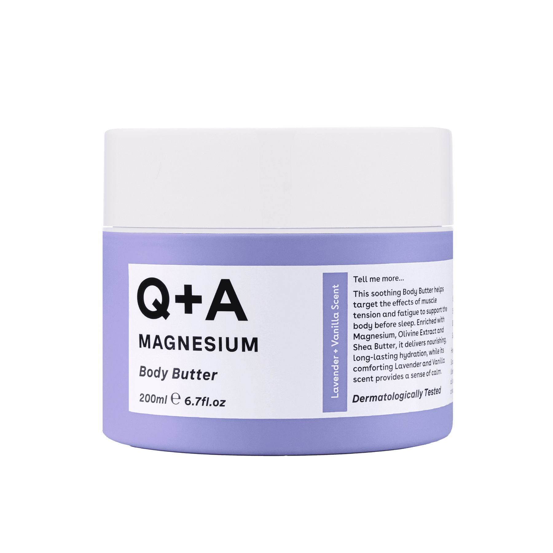 Q+A Magnesium Body Butter 200ml