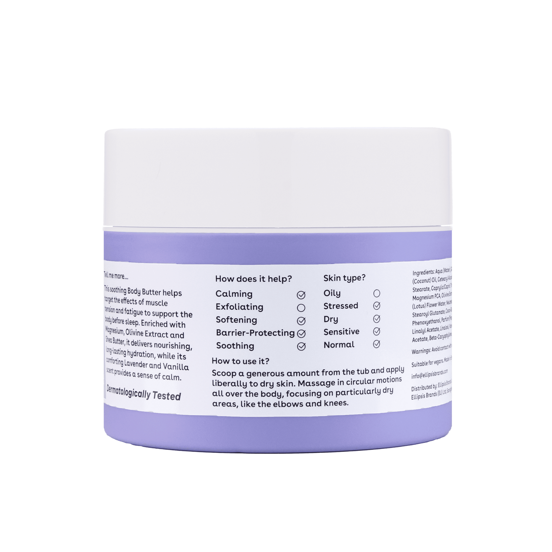 Q+A Magnesium Body Butter 200ml - Зображення 3