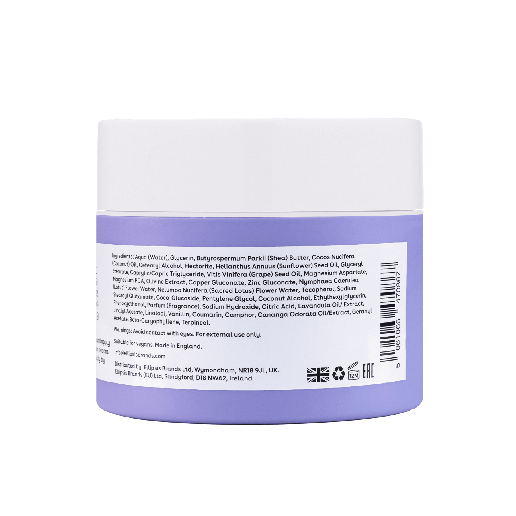 Q+A Magnesium Body Butter 200ml - Зображення 4