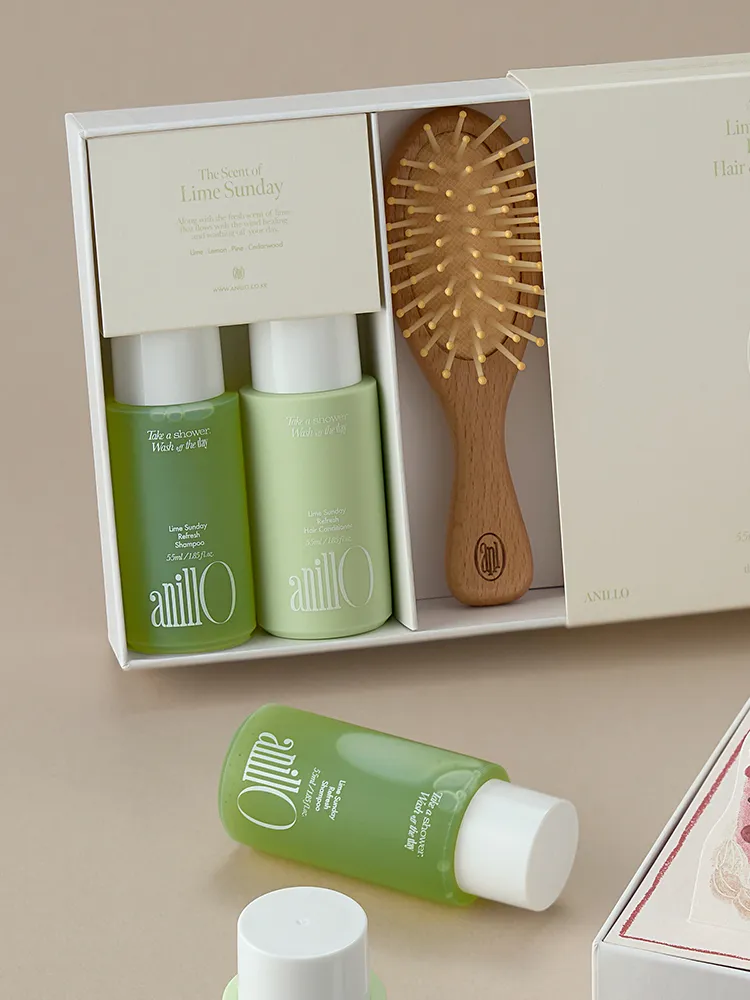 ANILLO Lime Sunday Hair and Brush Set - Зображення 2