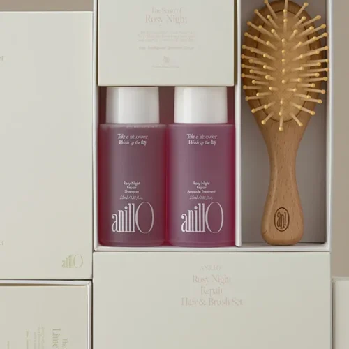 Alternative view of ANILLO Rosy Night Hair and Brush Set
