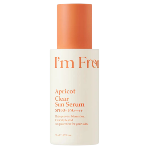 I'M FROM Apricot Clear Sun Serum SPF50+ PA++++